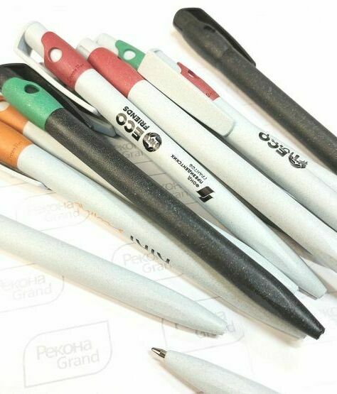 эко ручки с логотипом